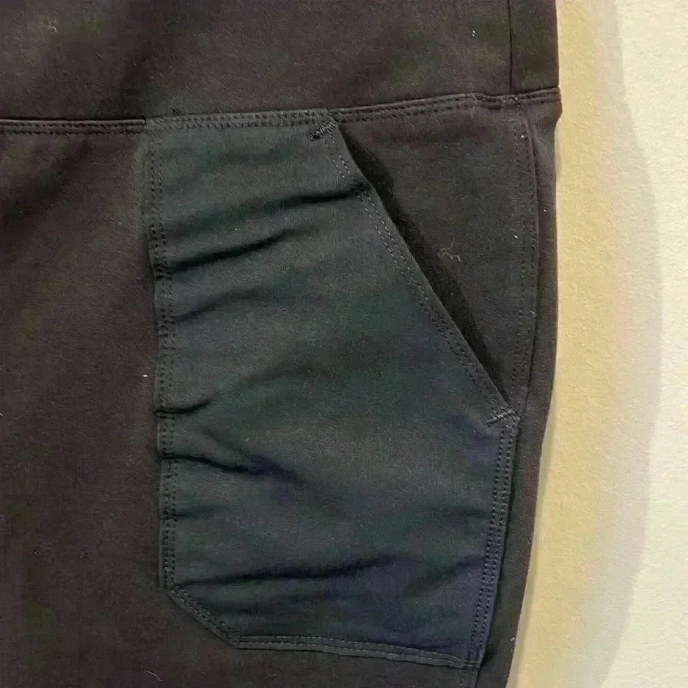 Carhartt Womens Plus Size Slim Fit Mid-Weight Force Pocket Legging Black XL - Picture 5 of 16